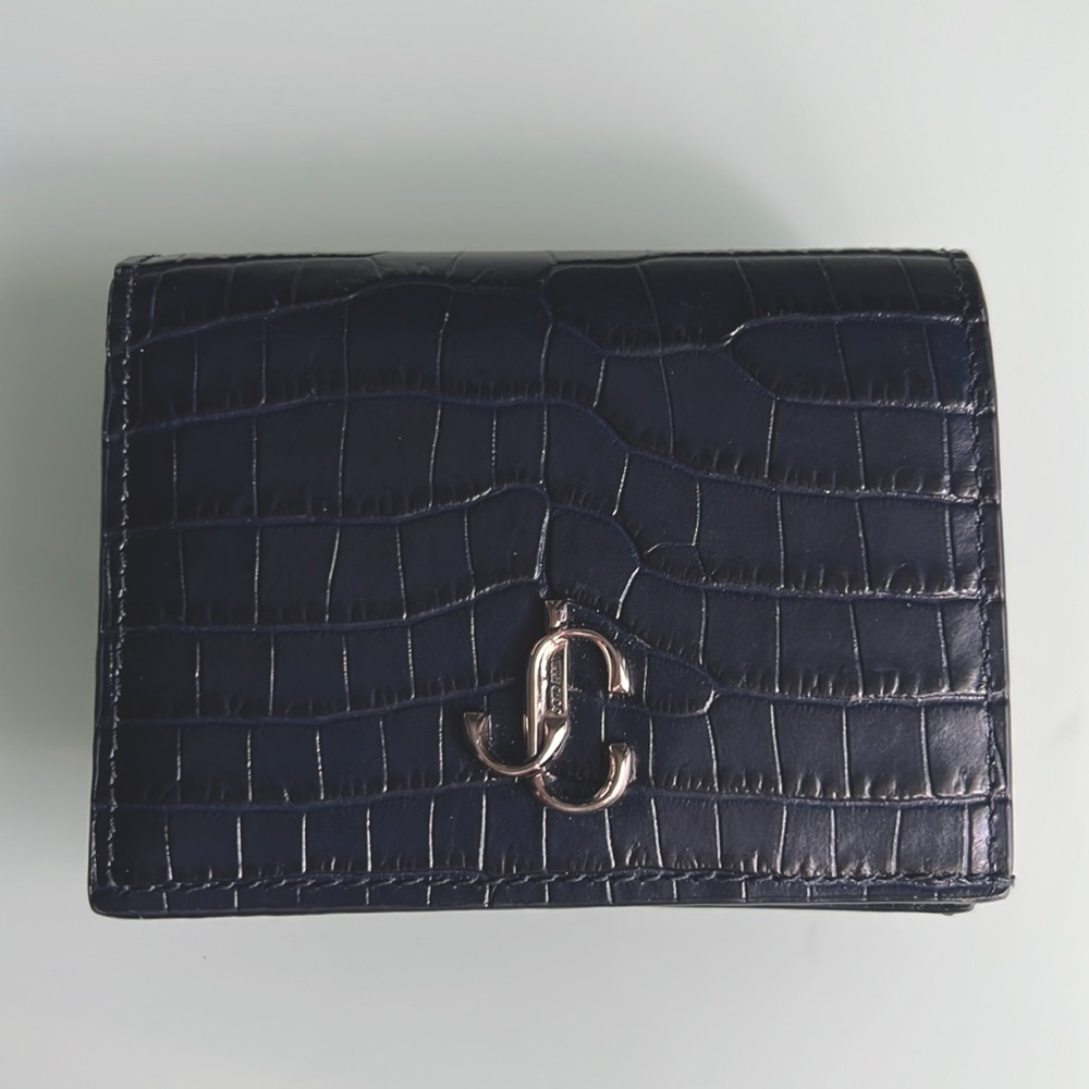 Navy blue/black  jimmy choo wallet